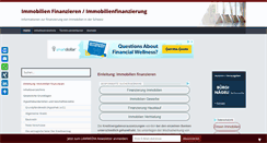 Desktop Screenshot of immobilien-finanzieren.ch